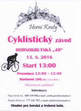 Cyklistický závod