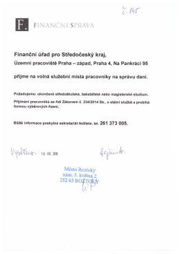 více zde - Město Roztoky