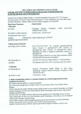 Dosya Görüntüle - Kocaeli Üniversitesi