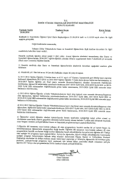 Senato Kararı