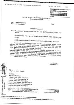 t.m.o. un temin ihalesi - Eskişehir Ticaret Odası
