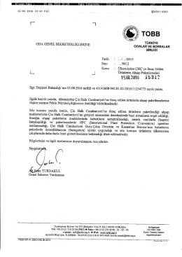 ülkemizden çhç`ye ihraç edilen ürünlerin ahşap paketlemeleri hk.