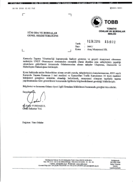 Araç Muayenesi Hk.
