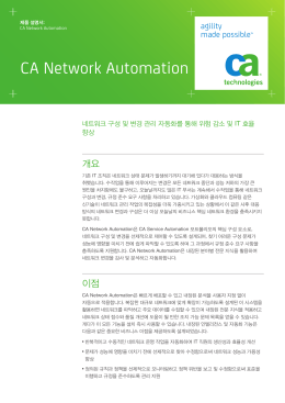 CA Network Automation