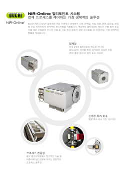 NIR-Online 멀티포인트 시스템 전체 프로세스를 제어하는 가장 경제적