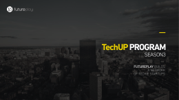 TechUP PROGRAM - Startup KAIST