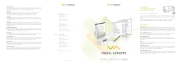 VISUALAPPLETS 시리즈 - Silicon Software