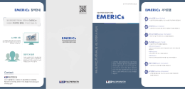 국문 브로셔 - 신흥지역정보 종합지식포탈 EMERiCs