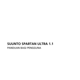 SUUNTO SPARTAN ULTRA 1.1