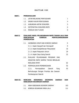 Daftar isi - Bappeda Kabupaten Natuna