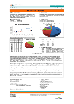 Fund Fact Sheet Reksa Dana Campuran Indeks - bni