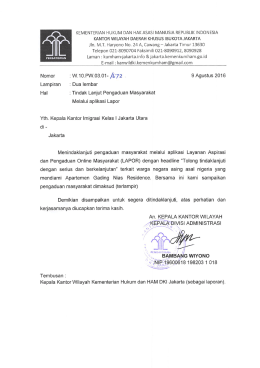 Page 1 KEMENTERIAN HUKUM DAN HAKASASI MANUSIA
