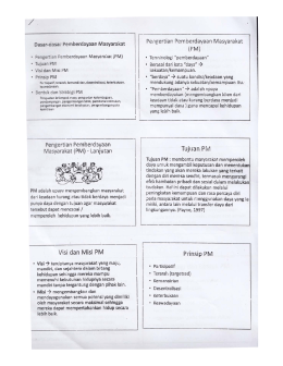 Materi Pembekalan III