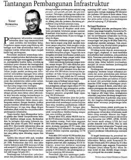 201312112333340.Tantangan Pembangunan Infrastruktur