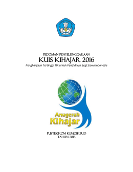 Konten Kuis Kihajar 2016 - portal dinas pendidikan provinsi jambi
