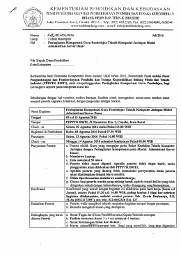 Guru Pembelajar Teknik Komputer Jaringan Modul Administrasi