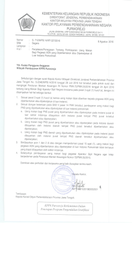 Page 1 KEMENTERIAN KEUANGAN REPUBLIK INDONESIA