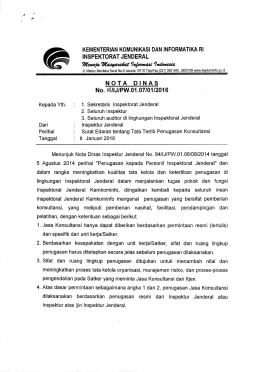 1 - Reformasi Birokrasi Kementerian Komunikasi dan Informatika
