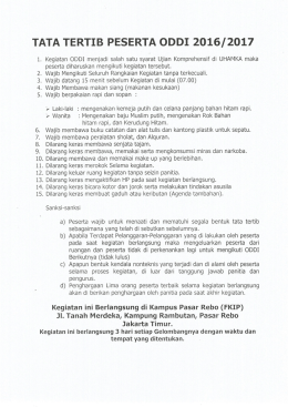 tata tertib oddi