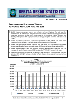 PDF - Badan Pusat Statistik Provinsi Kepulauan Riau