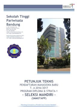 Dokumen - PMB STP Bandung
