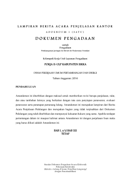 AD FEONDARI - LPSE Kabupaten Sikka