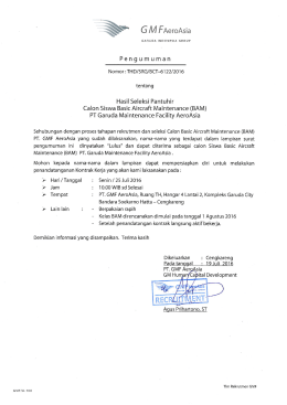 216544Pengumuman Pantukhir BAM Polines