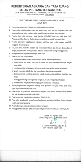 tatatertibujian - Kementerian Agraria dan Tata Ruang/Badan
