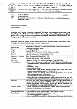 Guru Pembelajar Teknik Pemesinan Modul Teknik Pemesinan