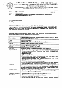 Guru Pembelajar Teknik Kendaraan Ringan 1 Modul Perbaikan