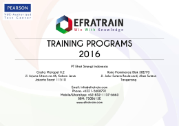 detail training  - EfraTrain
