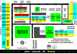 Denan Ruang Ujian Placemen Test UM-PTKIN - uptp bahasa