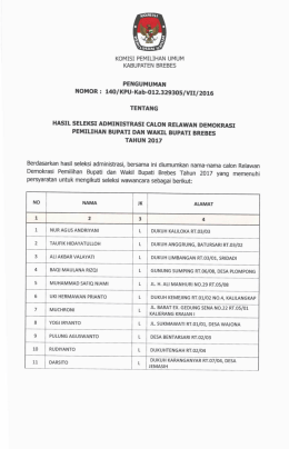 unduh pengumuman