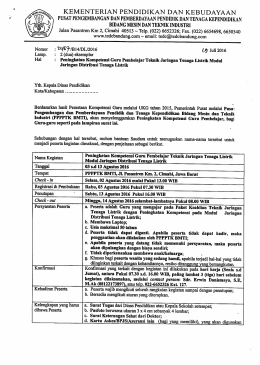 Guru Pembelajar Teknik Jaringan Tenaga Listrik Modul Jaringan