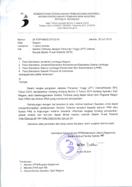 Page 1 - KEMENTERIAN PERENCANAAN PEMBANGUNAN