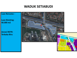 Waduk Setiabudi Jakarta Selatan