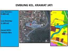 Embung Kel. Kramat Jati Jakarta Timur