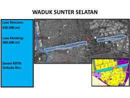 Waduk Sunter Selatan Jakarta Utara
