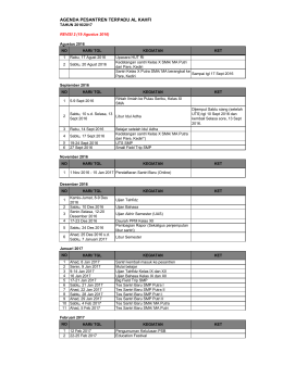 Agenda Pesantren Revisi 1 - Pesantren Al Kahfi, Bogor