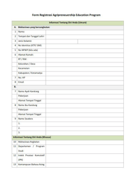 form pendaftaran