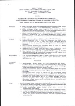 KEPUTUSAN - Institut Teknologi Sepuluh Nopember