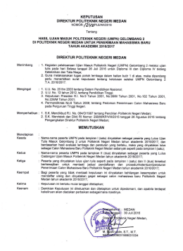 SK Kelulusan Gelombang II