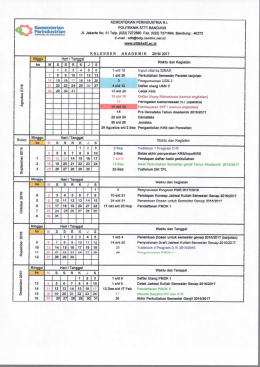 Kalender Akademik