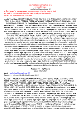 Angka togel jitu sgp invest 2d