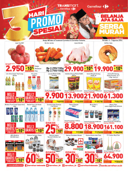 Page 1 - Carrefour (B :ANIA APASAJA JEEEA 7 MURAH