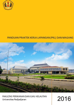 Panduan PKL - FPIK Unpad - Universitas Padjadjaran