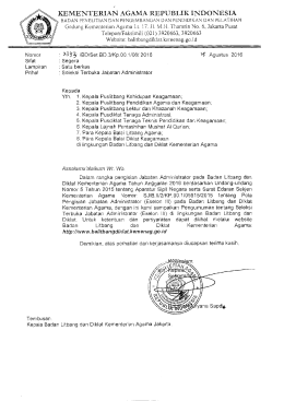 - Badan Litbang dan Diklat