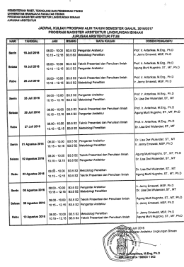 S2 - Teknik UB - Universitas Brawijaya