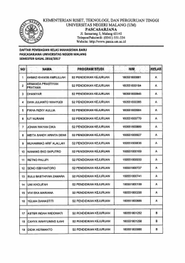 Pendidikan Kejuruan (S2 dan S3)