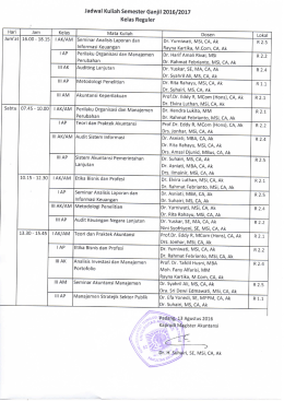 Kelas Reguler (klik untuk download)